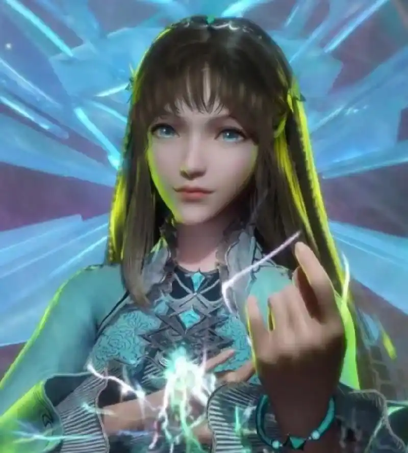 宁荣荣新造型太美了,短发俏皮灵动,刘海造型精致如洋娃娃