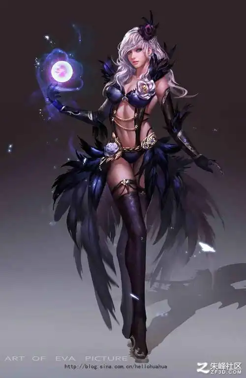 西方魔法女巫图片