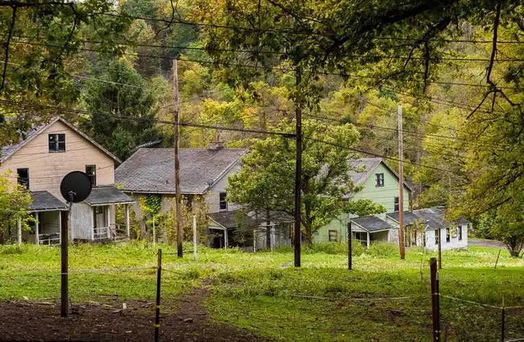 实拍美国废弃矿业小镇荒芜如鬼城组图