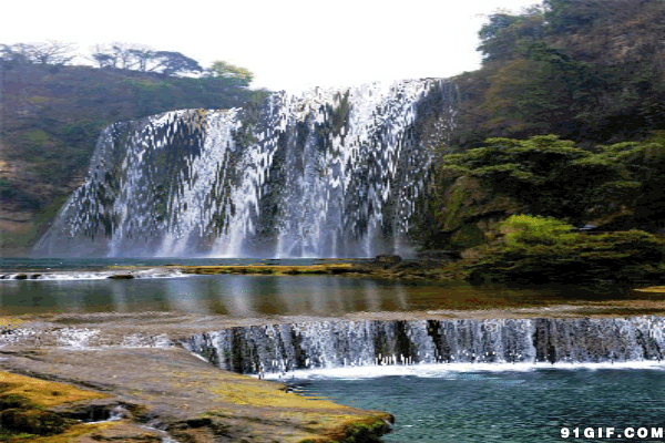 【转载】唯美动态瀑布