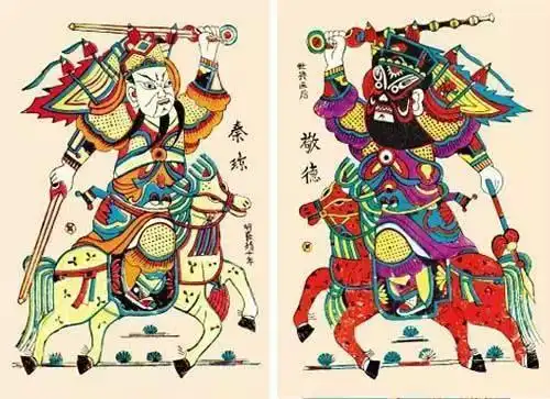 唐朝的开国名将尉迟敬德,是如何当上门神的?原因你可能想不到