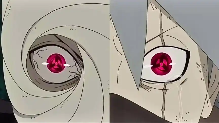 火影忍者 二勾玉到万花筒的痛苦也许整个火影只有带土知道.