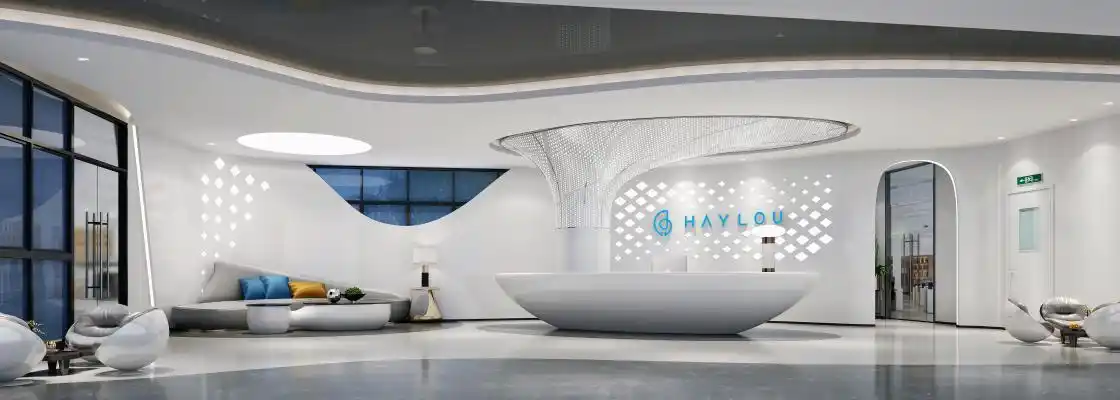 现代科技前台大厅【id:950907212】