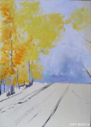 色彩风景教程步骤图解.by:冰峰画艺工作室