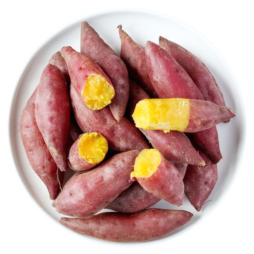 新鲜临安天目山小香5斤小红红薯农家自种紫薯番薯