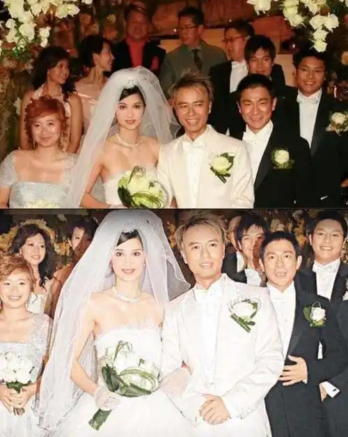 李克勤带老婆走红毯,老夫少妻幸福感爆表,港姐才子的爱情真好嗑