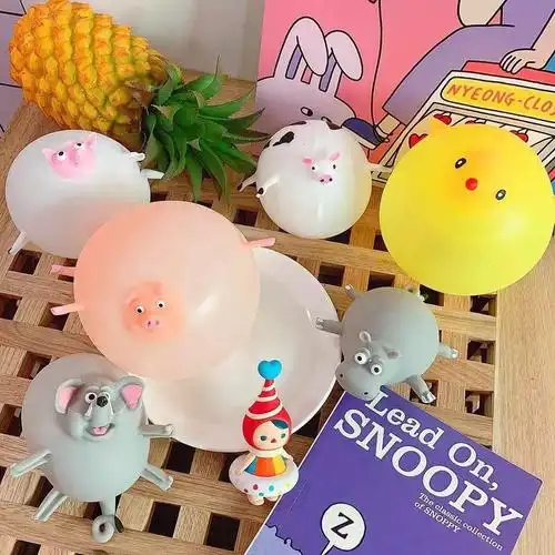 2022新款创意玩具tpr动物吹儿童充气气球 - buy inflatable balloons