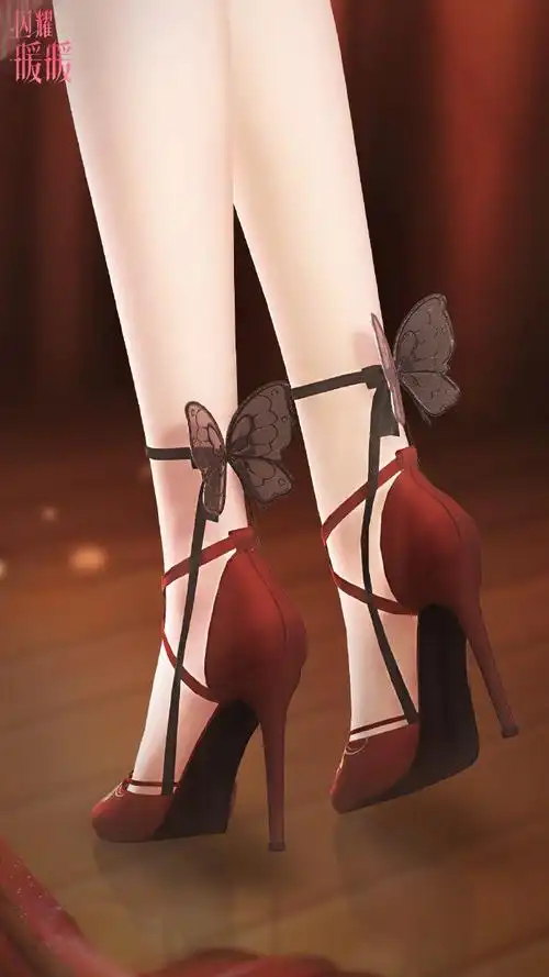 闪耀暖暖舞宴暗流与月夜暗舞外观与细节展示,夜宴绯影新赛季奖励时装