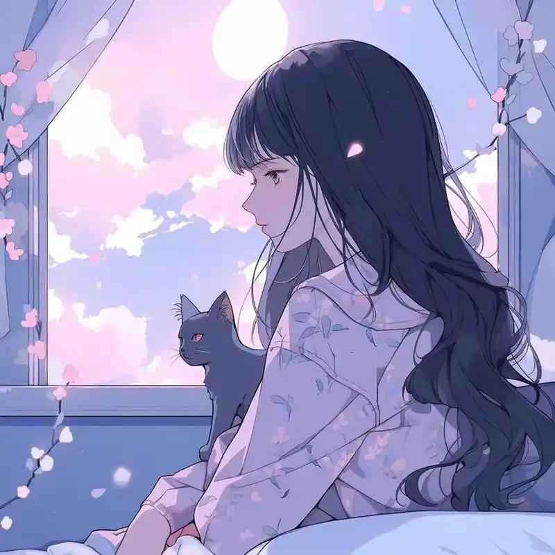 女生头像·孤独感