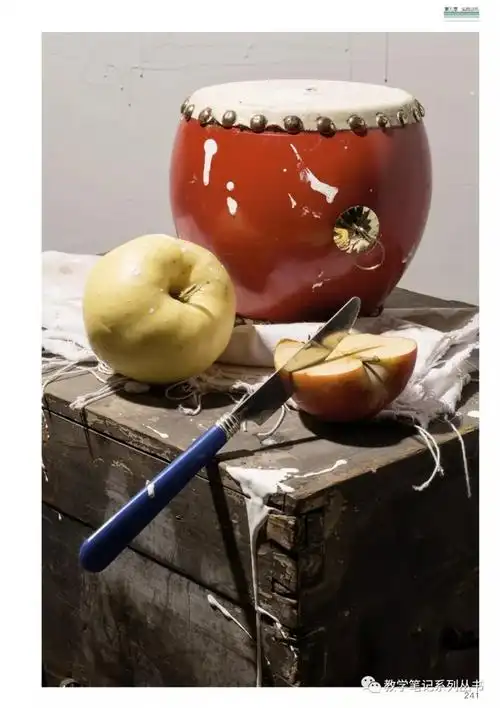 问学基础静物照片2018教学笔记钟文编主导联考素描静物画照片基础入门