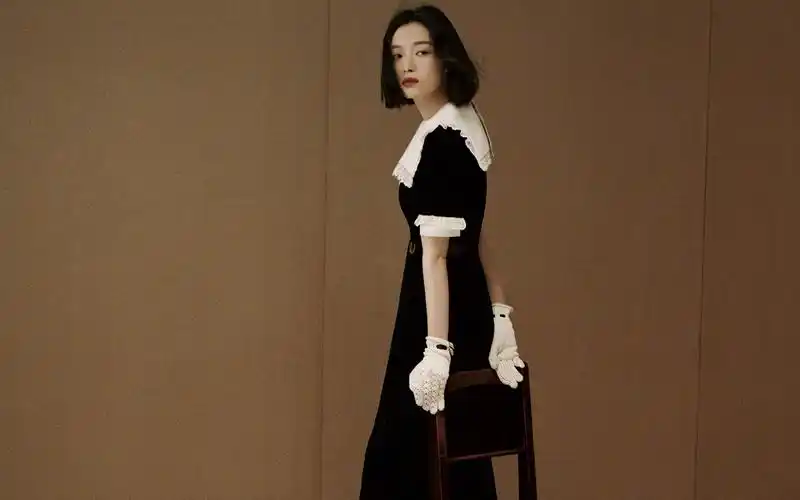 倪妮短发硬照高清桌面壁纸