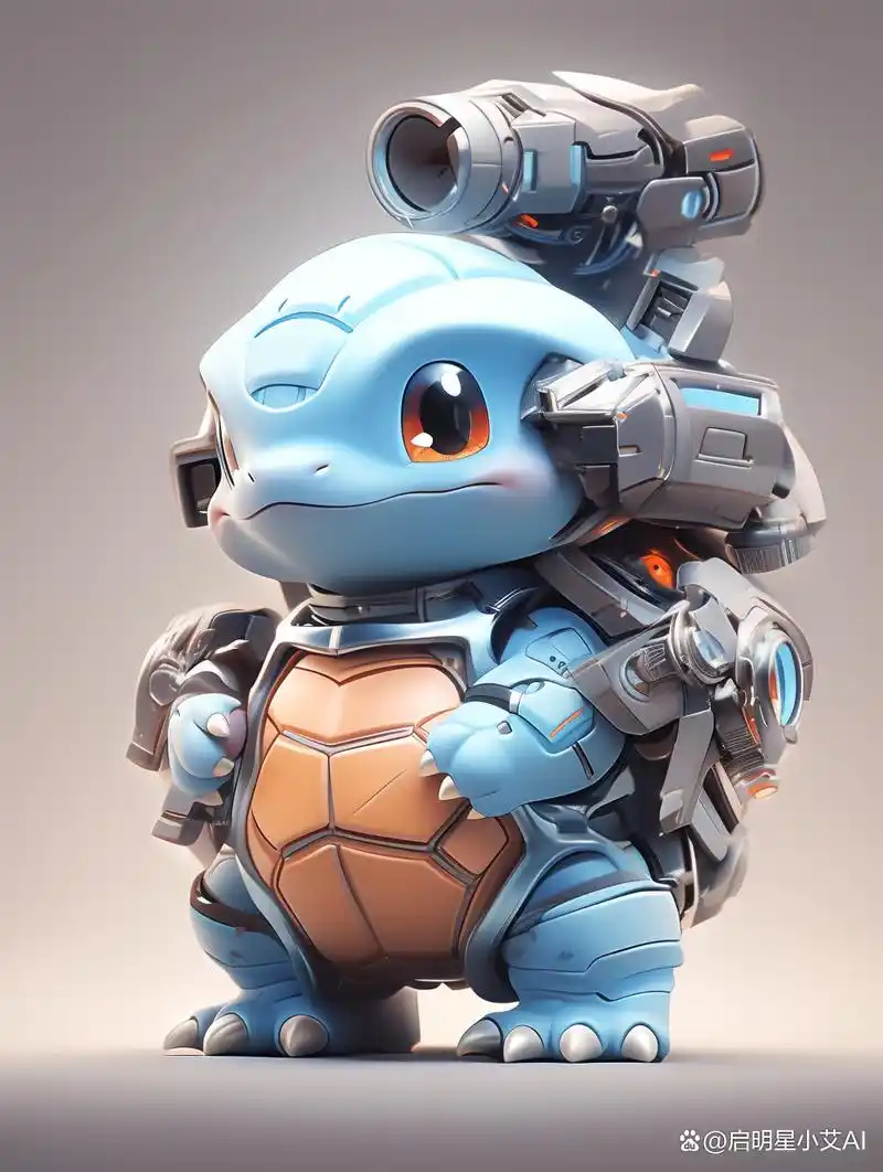 机甲宝可梦——杰尼龟第一弹