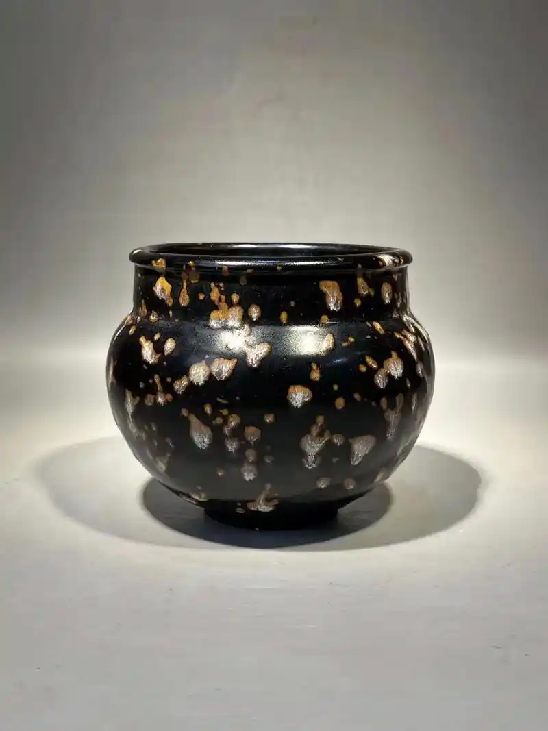 宋 吉州窑玳瑁釉罐#收藏爱好者 #文化传承 #宋瓷 #高古瓷 - 抖音