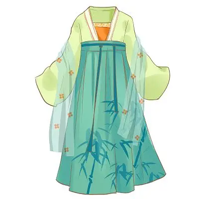 古风唯美中国风汉服元素汉服古装png素材