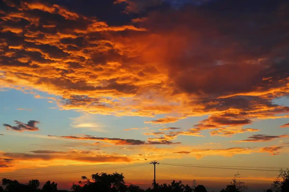 带上你的晚霞和我走吧