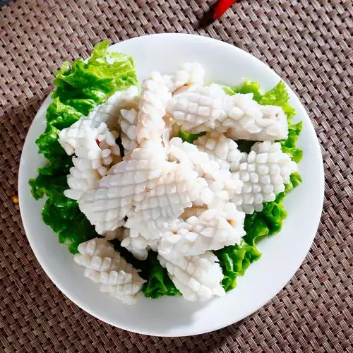 鱼花鱿鱼250g新鲜冷冻鲜活海鲜生鲜铁板铁板烧冷冻鱿鱼