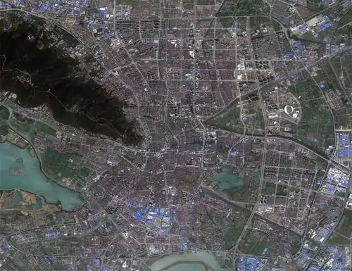 2010年常熟三环卫星图