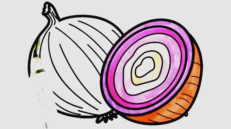 洋葱简笔画怎么画