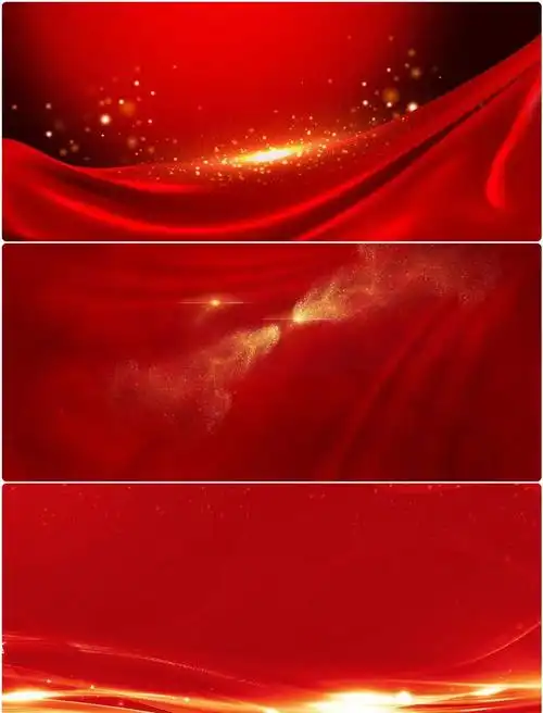 红色系创意背景素材分享