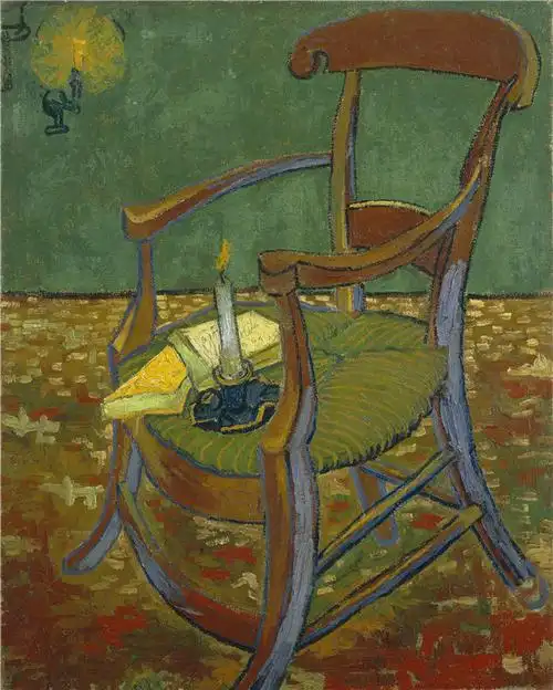 文森特·梵高(vincent van gogh,荷兰画家)高清作品 –《高更的椅子