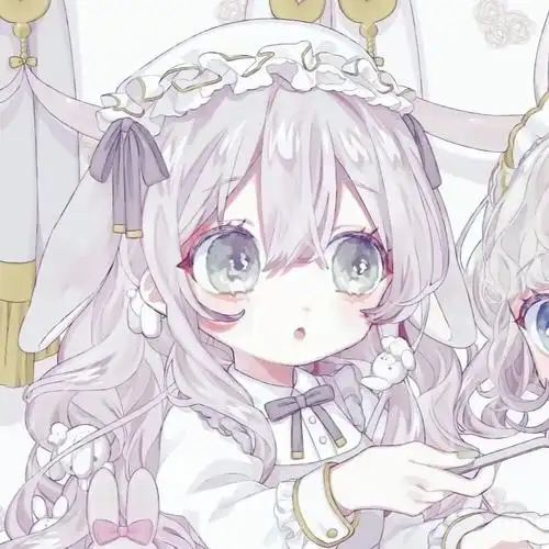 粉色系闺蜜头像