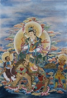 佛教四大菩萨,他们坐骑都是什么?