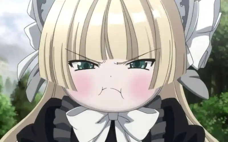 妹子生气时的各式嘟嘴包子脸._哔哩哔哩 (゜-゜)つロ 干杯~-bilibili