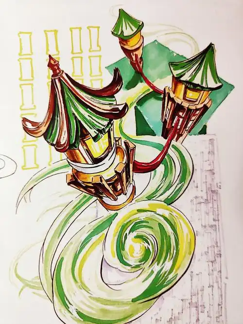 雪er学姐 的想法: 视觉传达设计考研手绘海报 hello 这里雪… - 知乎