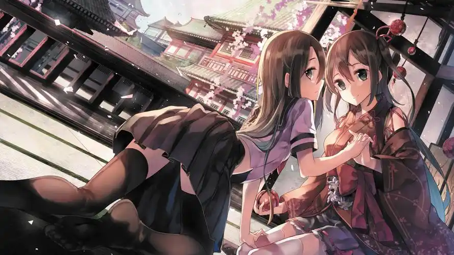 性感动漫美女高清桌面壁纸