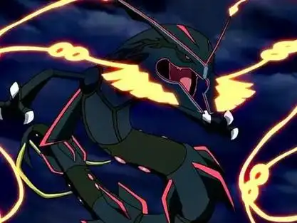 超级裂空座,颜值与实力的担当,这就是一级神 #精灵宝可梦  #抖音小