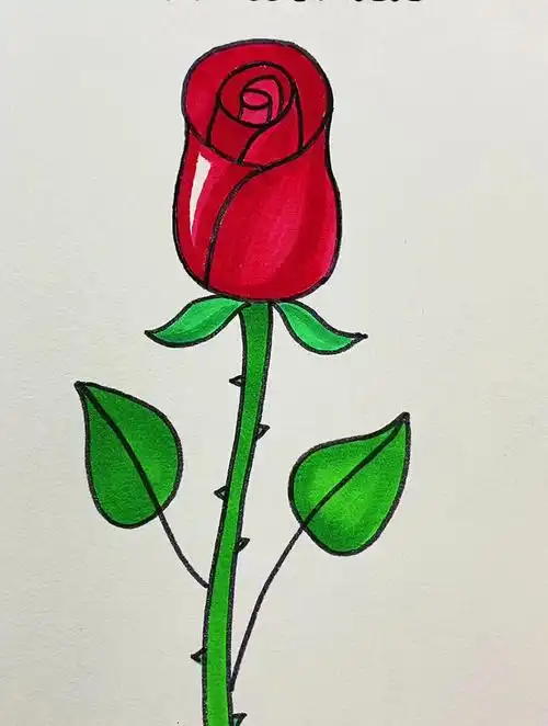 699画花朵 母亲节送给妈妈,简单超好看 简笔画 母亲节