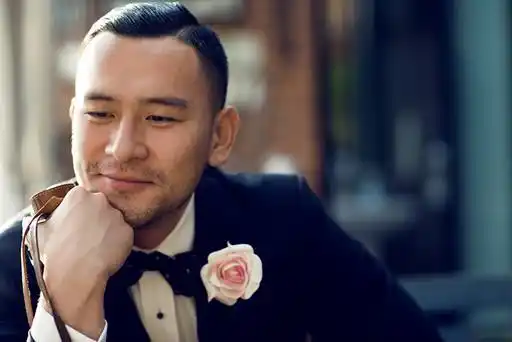 组图徐僧冬季魅力写真曝光硬汉变温暖绅士