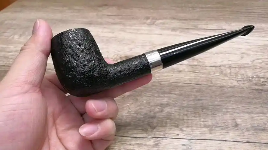 英国登喜路烟斗dunhill shell briar 3251 限量196f/t 经典英式喷砂