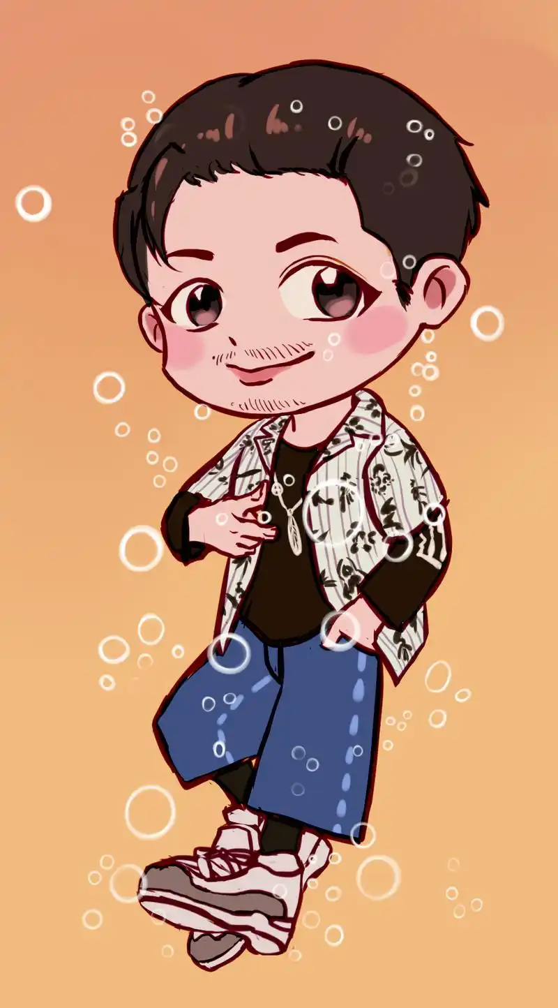 陪你白宇走过的路都是甜甜的. 文案:塔普 . 画手:酸素爆炸.