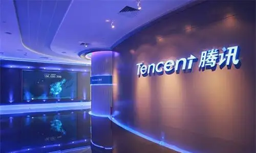 新logo | tencent 腾讯蓝 腾讯品牌的艺术化创造!