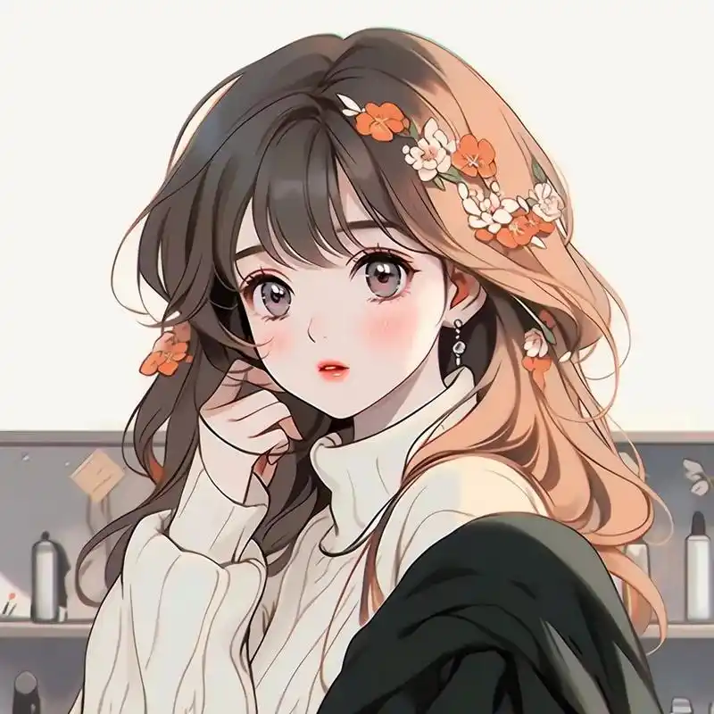 ins|温温柔柔动漫女生头像  #头像#