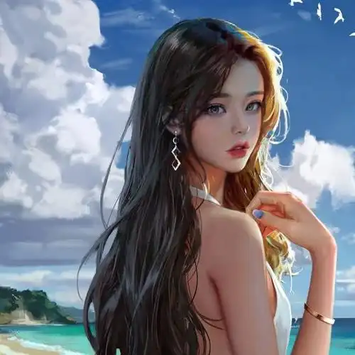 性感惊艳漫画女生头像图片