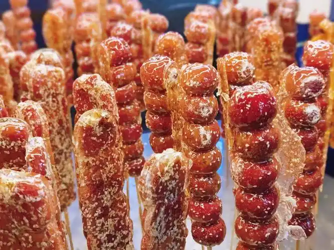 糖葫芦东北孩子的快乐