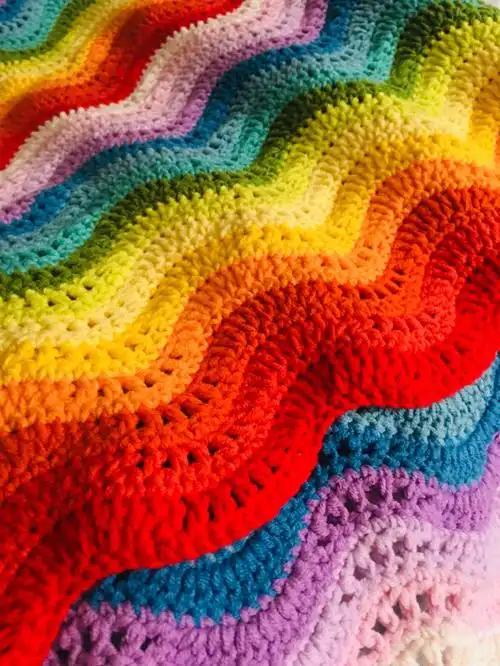 彩虹毯