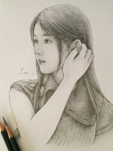 女孩|纯艺术|绘画|一个养猫的画匠 - 原创作品 - 站酷 (zcool)