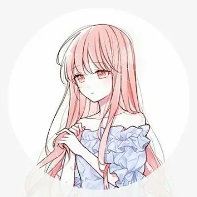 微信可爱女生头像卡通清新图片