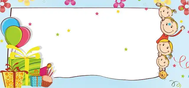 卡通手绘动感色彩边框jpg六一儿童节欢乐海报psdjpg手绘背景图卡通