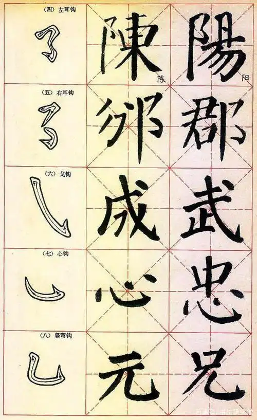 颜真卿晚年楷书书法代表作《颜勤礼碑》,笔法宽绰舒展,浑厚雄强