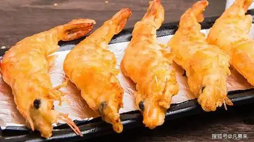 原创炸大虾怎么才能里嫩外酥为啥总炸不出酒店那么漂亮的外形呢