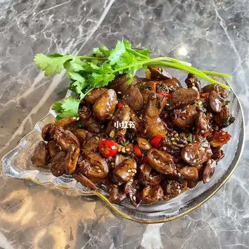 夜宵必备快手菜爆炒孜然鸡心