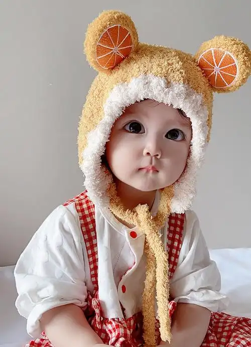 植蔓新品帽子女可爱动物婴儿女婴幼儿宝宝帽子可爱超萌公主男女童秋