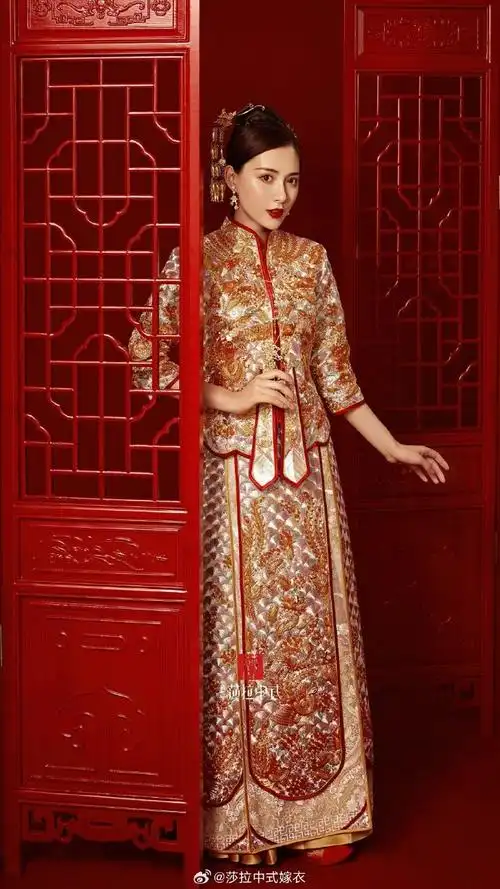 中式嫁衣##婚纱礼服馆##中式婚礼##备婚攻略##中式婚服##高级定制