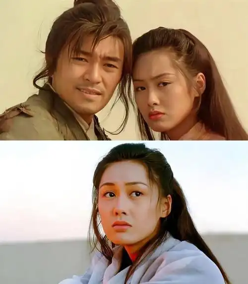 朱茵八个代表角色,黄蓉娇俏可爱,紫霞仙子敢爱敢恨