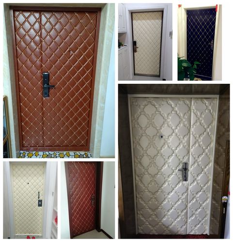 高档包门皮革软包防盗门材料吸音皮料面料加厚背景墙软包