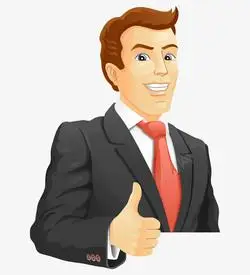 半身图案西装卡通人物男士半身图案高清图片